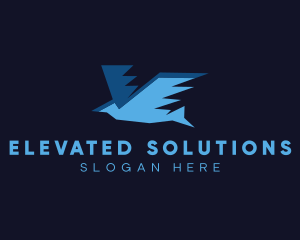 Fast Flying Bird logo design