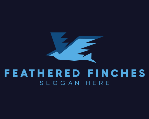 Fast Flying Bird logo design