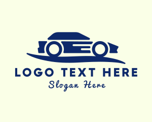 Car Dealership - Swoosh Modern Car logo design