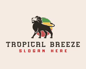 Jamaican Lion Beast logo design