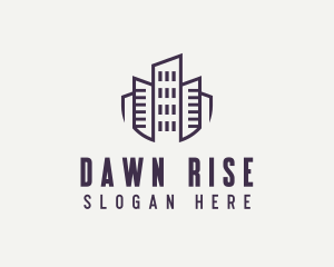 High Rise Realty Building  logo design