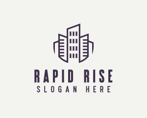 High Rise Realty Building  logo design