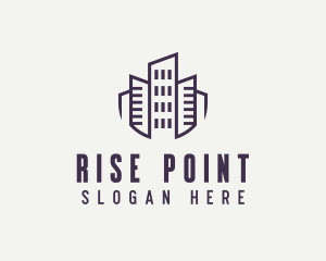 High Rise Realty Building  logo design