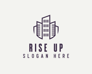 High Rise Realty Building  logo design