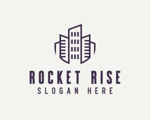 High Rise Realty Building  logo design