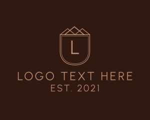 Landmark - Mountain Pyramid Agency logo design