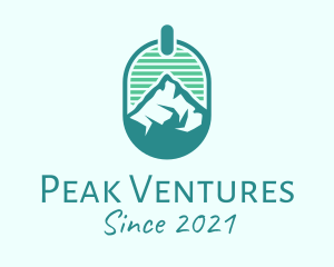 Mountain Peak Badge logo design