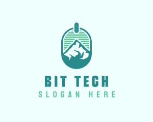 Mountain Peak Badge logo design