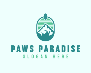 Mountain Peak Badge logo design