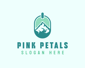 Mountain Peak Badge logo design