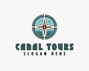 Compass Tour Adventure logo design