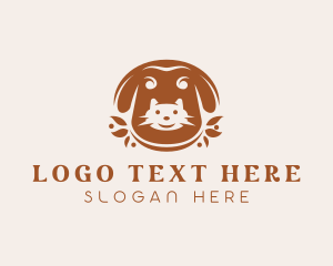 Cat - Dog & Cat Veterinary logo design