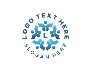 Cooperative - Team Charity Organization logo design