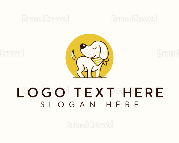 Vet Pet Dog Logo