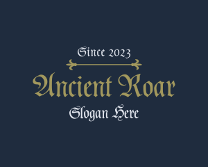 Ancient Style Business logo design