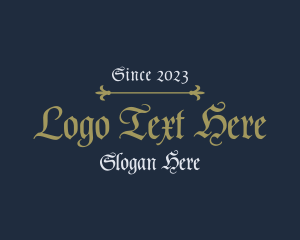 Store - Ancient Style Business logo design