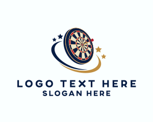 Hobby - Dart Target Game logo design