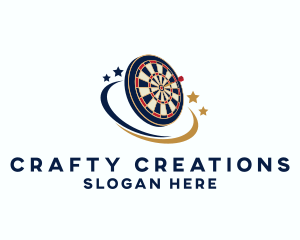 Hobby - Dart Target Game logo design