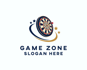 Dart Target Game logo design