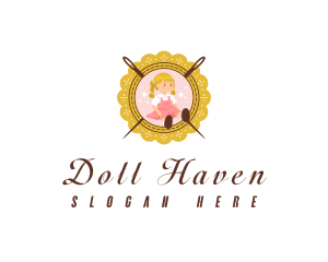 Doll - Cute Doll Boutique logo design