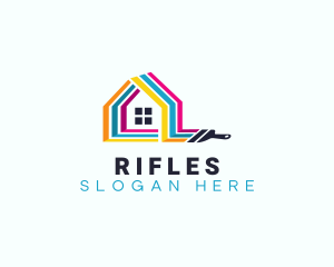 House Paint Remodeling Logo