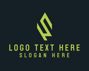 Programming Tech Letter S logo design