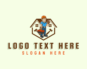 Engineer - Handyman Contractor Repairman logo design