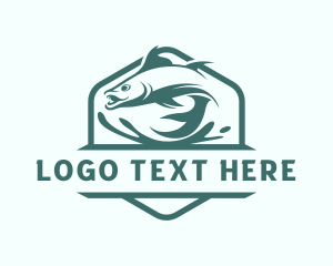 Fish Seafood Fishing Logo