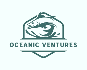 Fish Seafood Fishing logo design