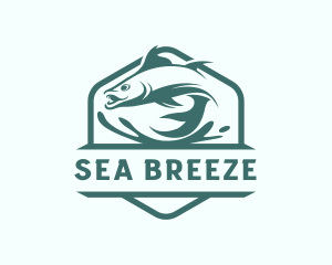 Fish Seafood Fishing logo design