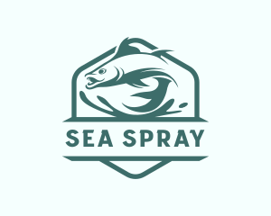 Fish Seafood Fishing logo design