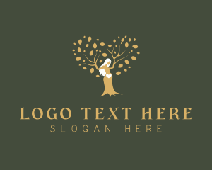 Healthy - Mother Nature Tree logo design