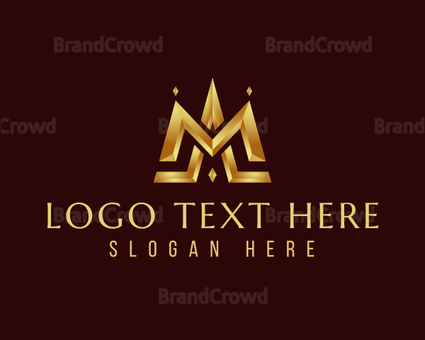 Luxury Elegant Crown Logo