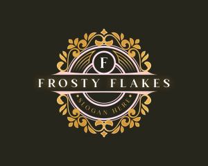 Luxury Floral Ornament logo design