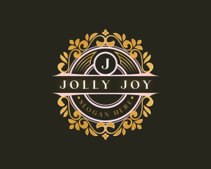 Luxury Floral Ornament logo design