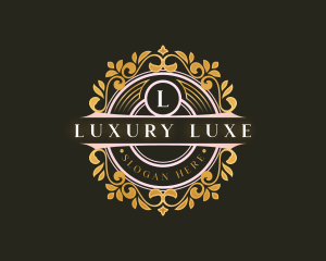 Luxury Floral Ornament logo design