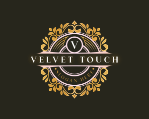 Luxury Floral Ornament logo design