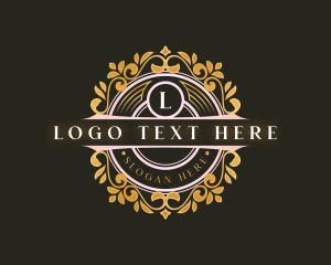 Luxury Floral Ornament Logo