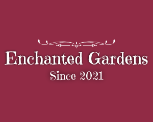 Wonderland - Magical Fancy Decorative logo design