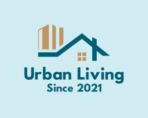 Urban Housing Contractor logo design