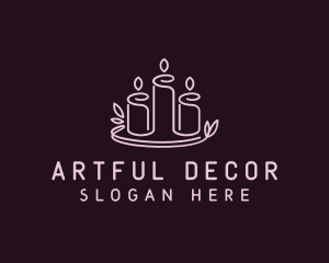 Decor Candle Maker logo design