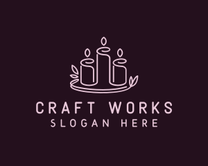 Decor Candle Maker logo design