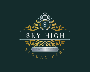 Crown High End Ornament logo design