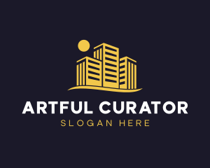 Building Real Estate Contractor logo design