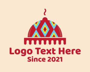 Caterer - Aztec Maya Cloche logo design