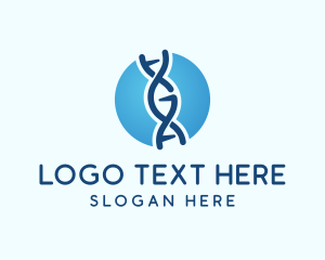 Dna String - DNA String Laboratory logo design