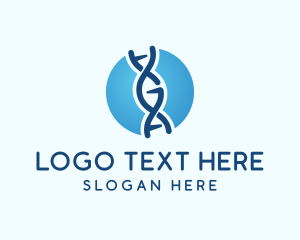 Pathology - DNA String Laboratory logo design