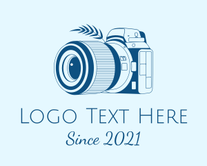 Photograph - Vlogger Digital Camera logo design