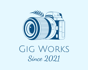 Gig - Vlogger Digital Camera logo design