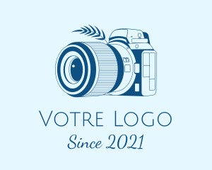 Social Influencer - Vlogger Digital Camera logo design